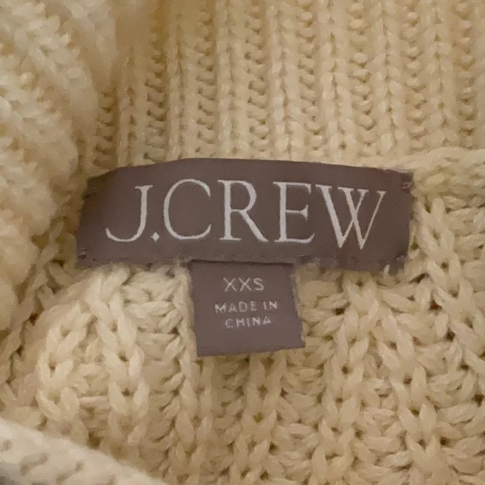 J. Crew Roll Neck Cotton Sweater Size XXS